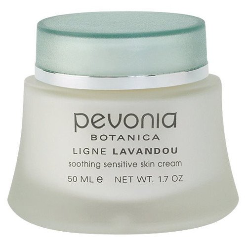 Pevonia Soothing Sensitive Skin Cream on white background