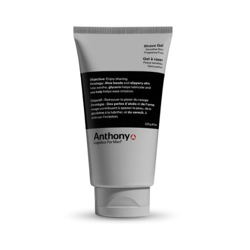 Anthony Logistics Shave Gel on white background