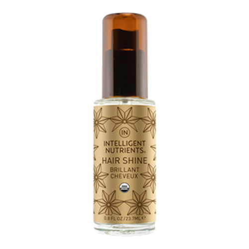 Intelligent Nutrients USDA Certified Organic Hair Shine Spray - Travel on white background