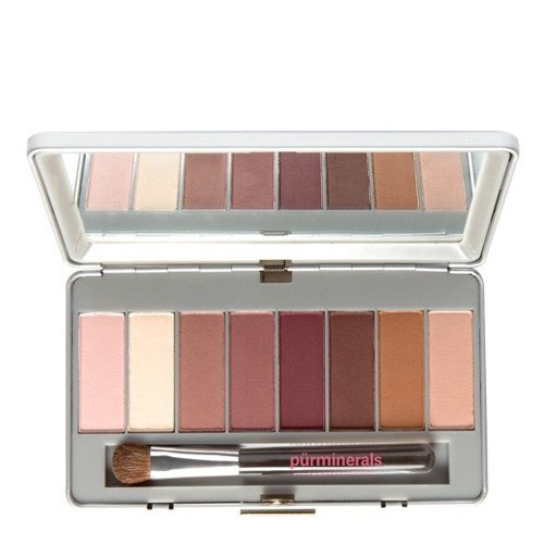 Pur Minerals Soul Mattes Eye Shadow Palette on white background