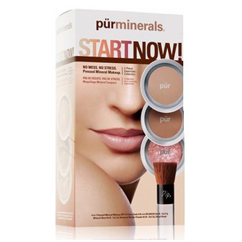 Pur Minerals  on white background