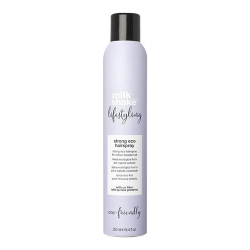 milk_shake Strong Eco Hairspray on white background