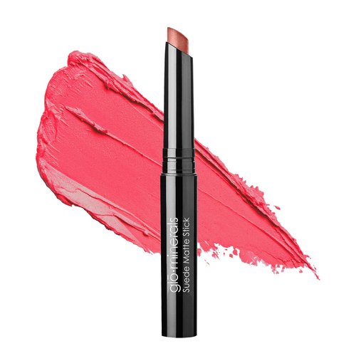 gloMinerals Suede Matte Stick - Pop, 1 piece gloMinerals Suede Matte Stick - Pinup on white background