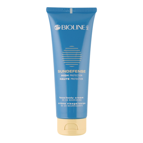 Bioline Sundefense High Protection De-Ox Nourishing Cream on white background