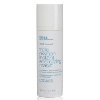 Bliss Triple Oxygen Instant Energy Infusion Mask on white background
