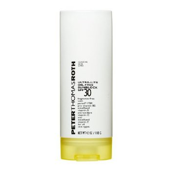 Peter Thomas Roth Ultra-Lite Oil-Free Sunblock SPF 30 on white background