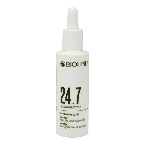 Bioline 24.7 NATURAL BALANCE Vitamin C+E Nectar on white background