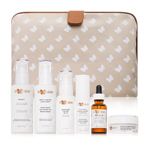 VivierSkin Oily or Acne Prone Skin System on white background