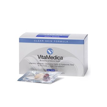 VitaMedica Clear Skin Formula Daily Pack on white background