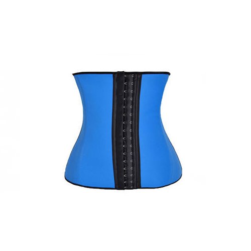 Shooku Shaper Waist Trainer in Blue - 2XL Size on white background